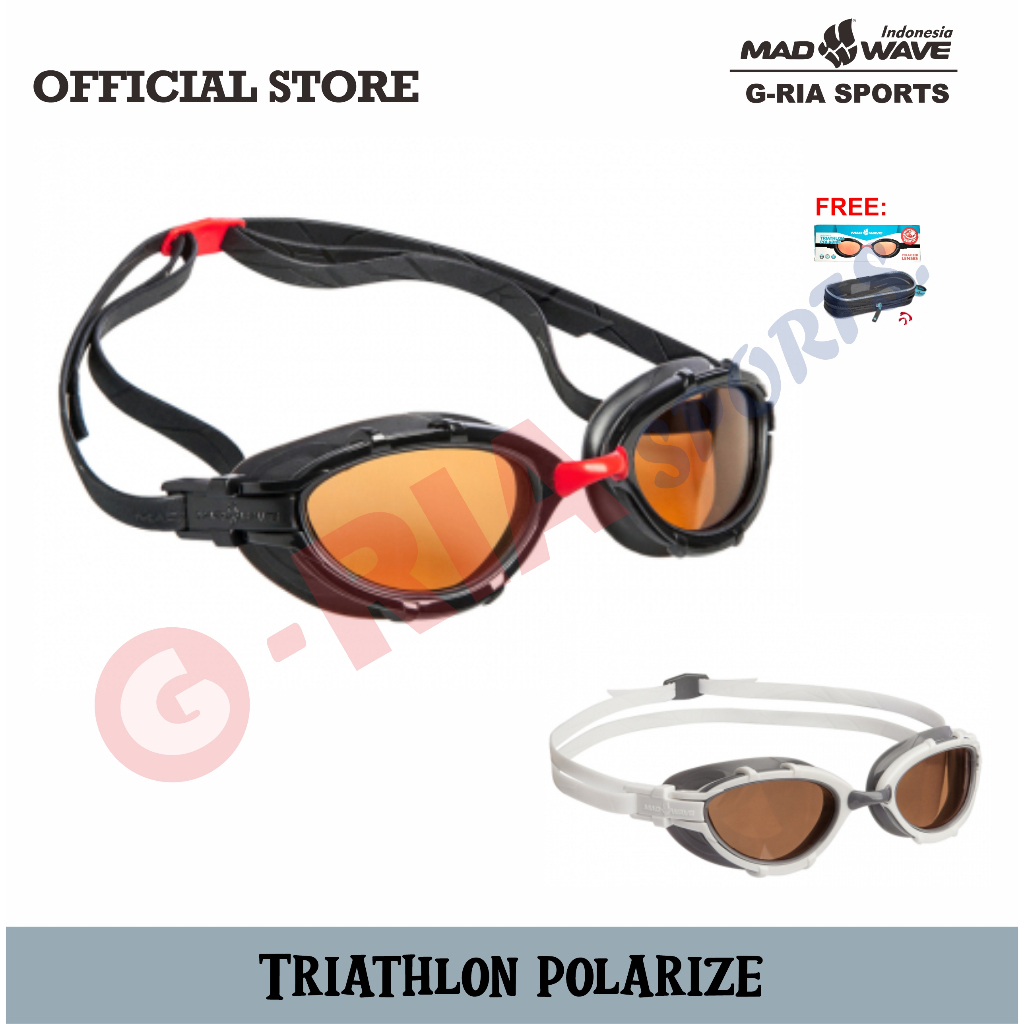 Mad Wave Triathlon Polarize ( Kacamata untuk triathlon )