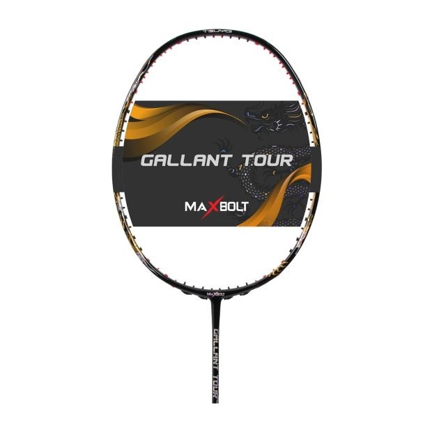 Raket Badminton MAXBOLT GALLANT TOUR DRAGON BLACK GOLD // GALLANT TOUR GallantTour ORIGINAL