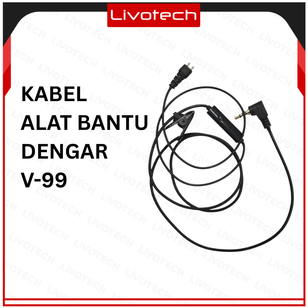 LIVO Kabel Alat Bantu Dengar V-99 / Hearing Aid Cable V99
