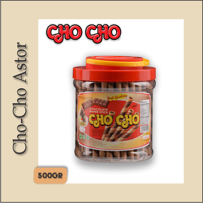 ChoCho Astor WaferStick 500gr Toples 1 Karton Isi 6