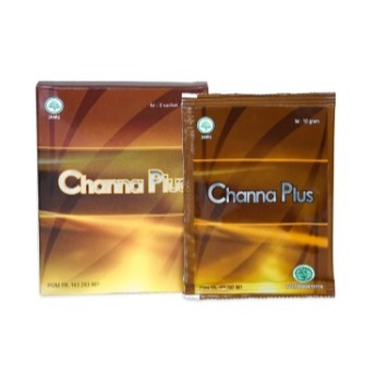 Channa Plus Box isi 3 Sachet & Channa Boost kapsul Box isi 30 Kapsul