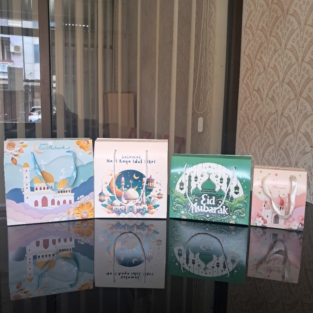 Goodie Bag Lebaran Tas Kado Lebaran Idul Fitri Paper Bag Ramadhan