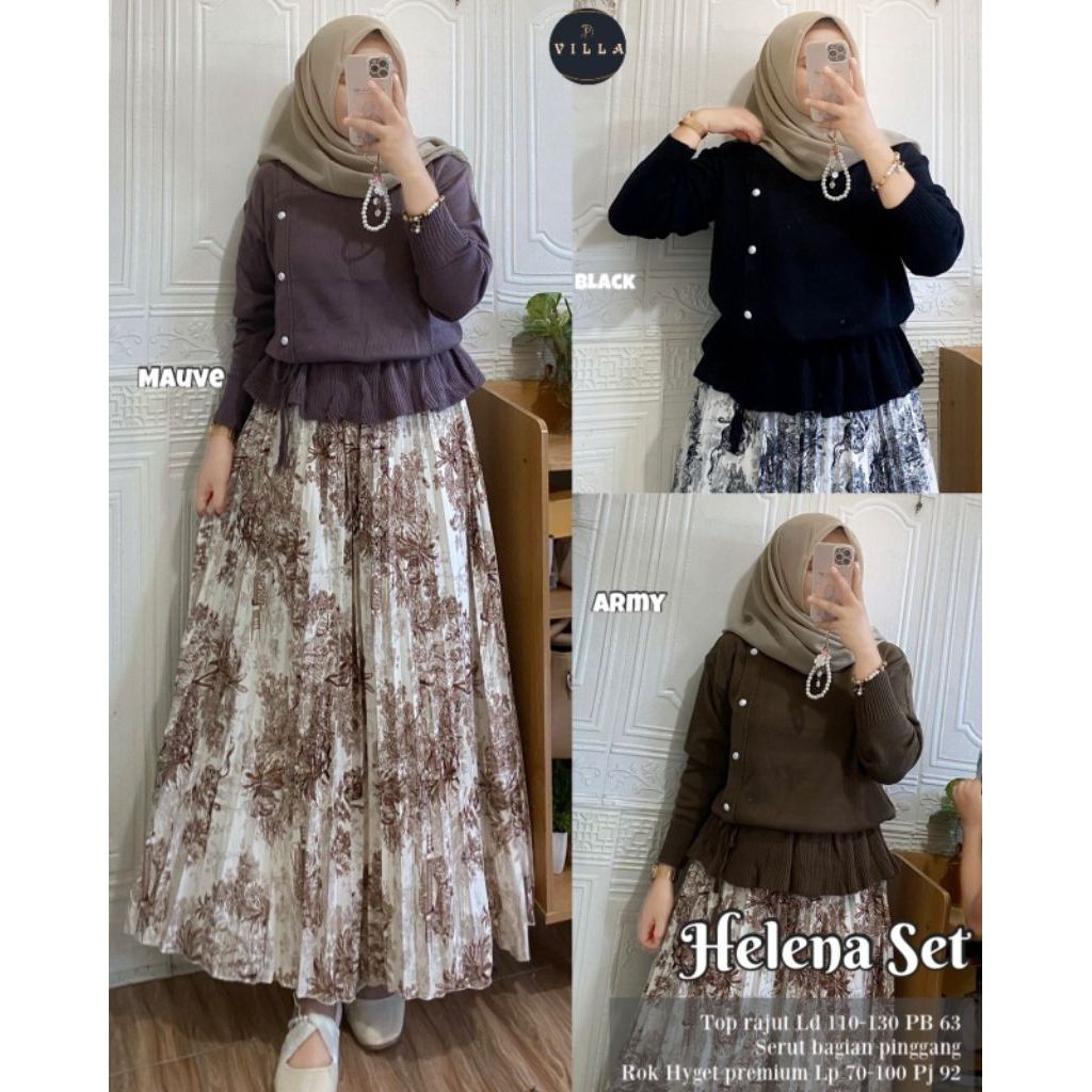 Helena#Debby set by Villa fashion