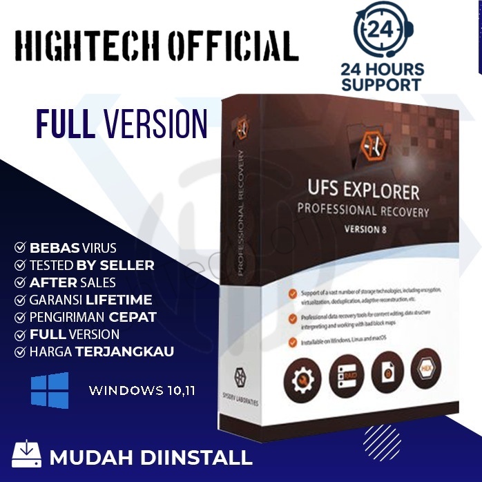 Aplikasi Data Recovery UFS Explorer Professional Recovery 10 [WIN] Full Version