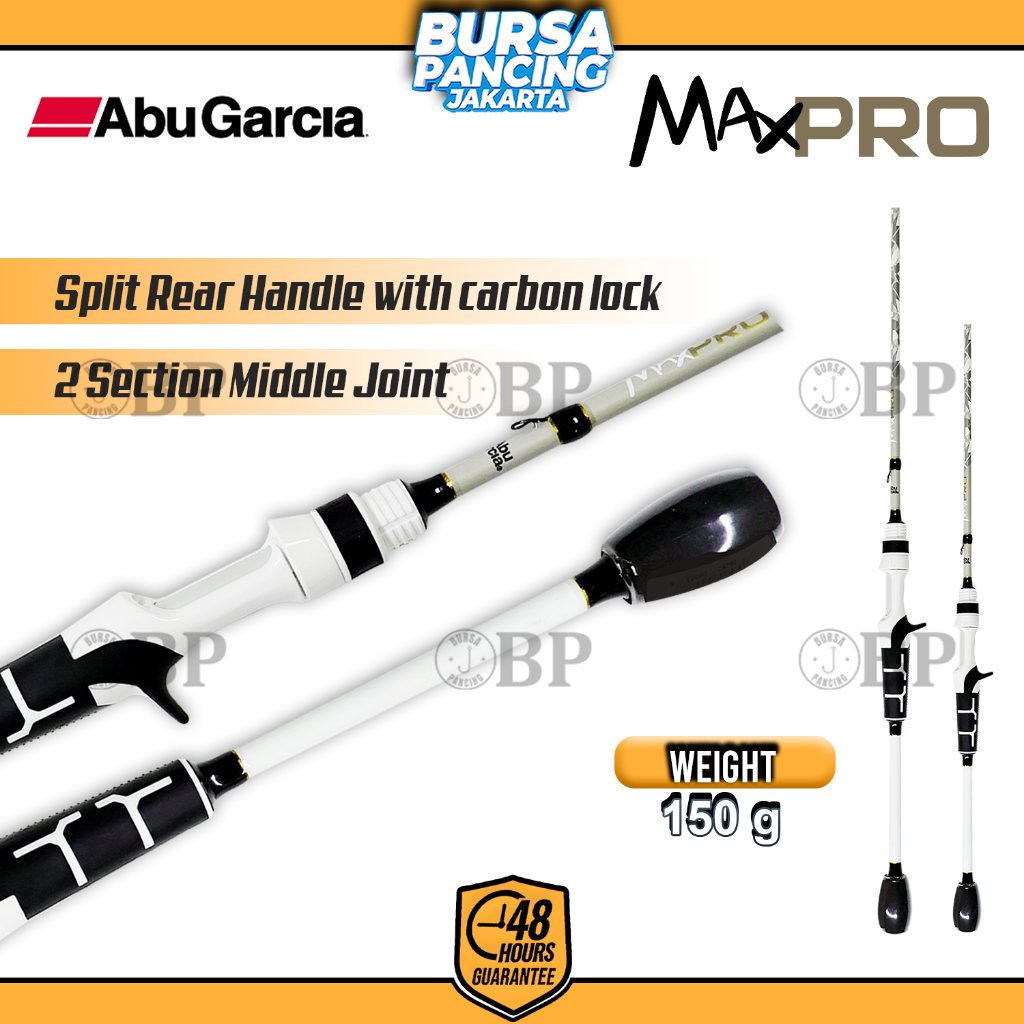 ABU GARCIA Joran Pancing Baitcasting MAX PRO 180cm - 210cm Carbon 24Ton Graphite FUJI Component