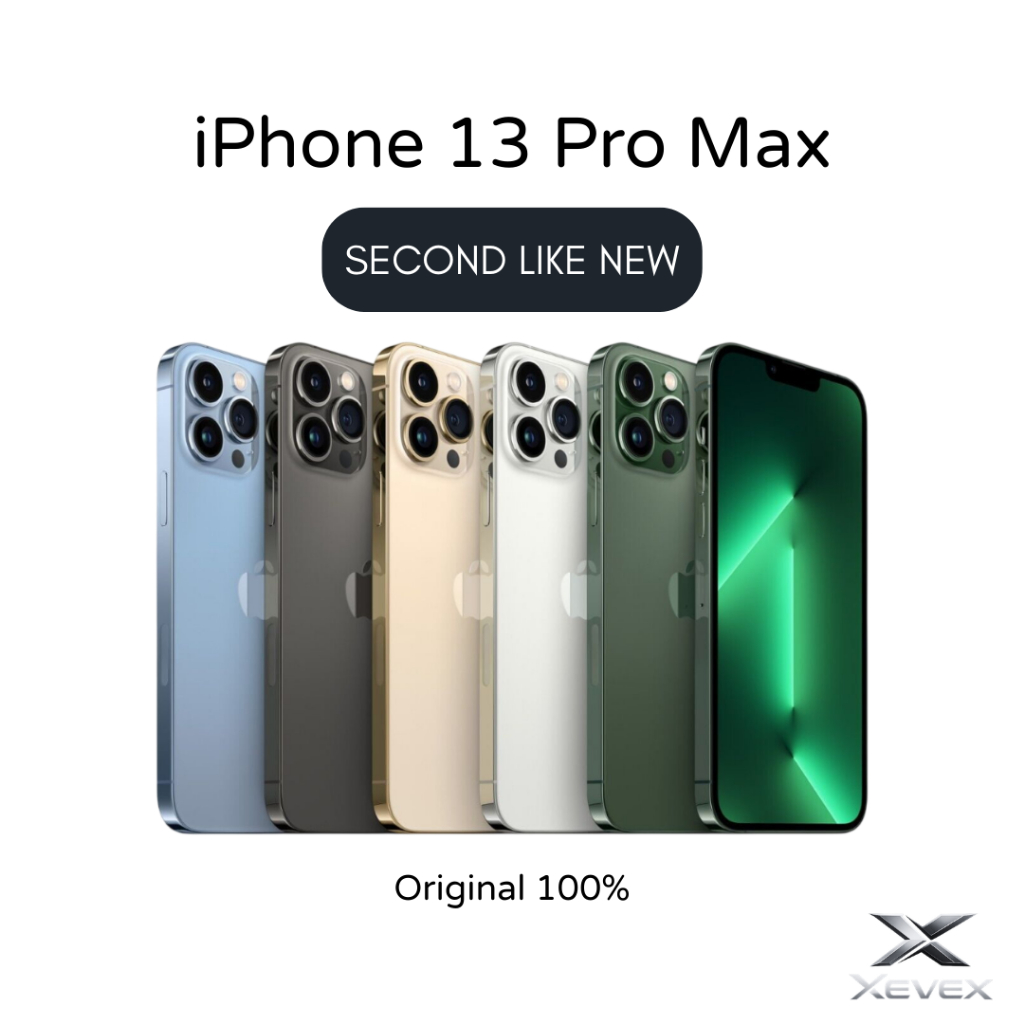 iPhone 13 Pro Max Second Mulus IMEI Aman Fullset 100% Original