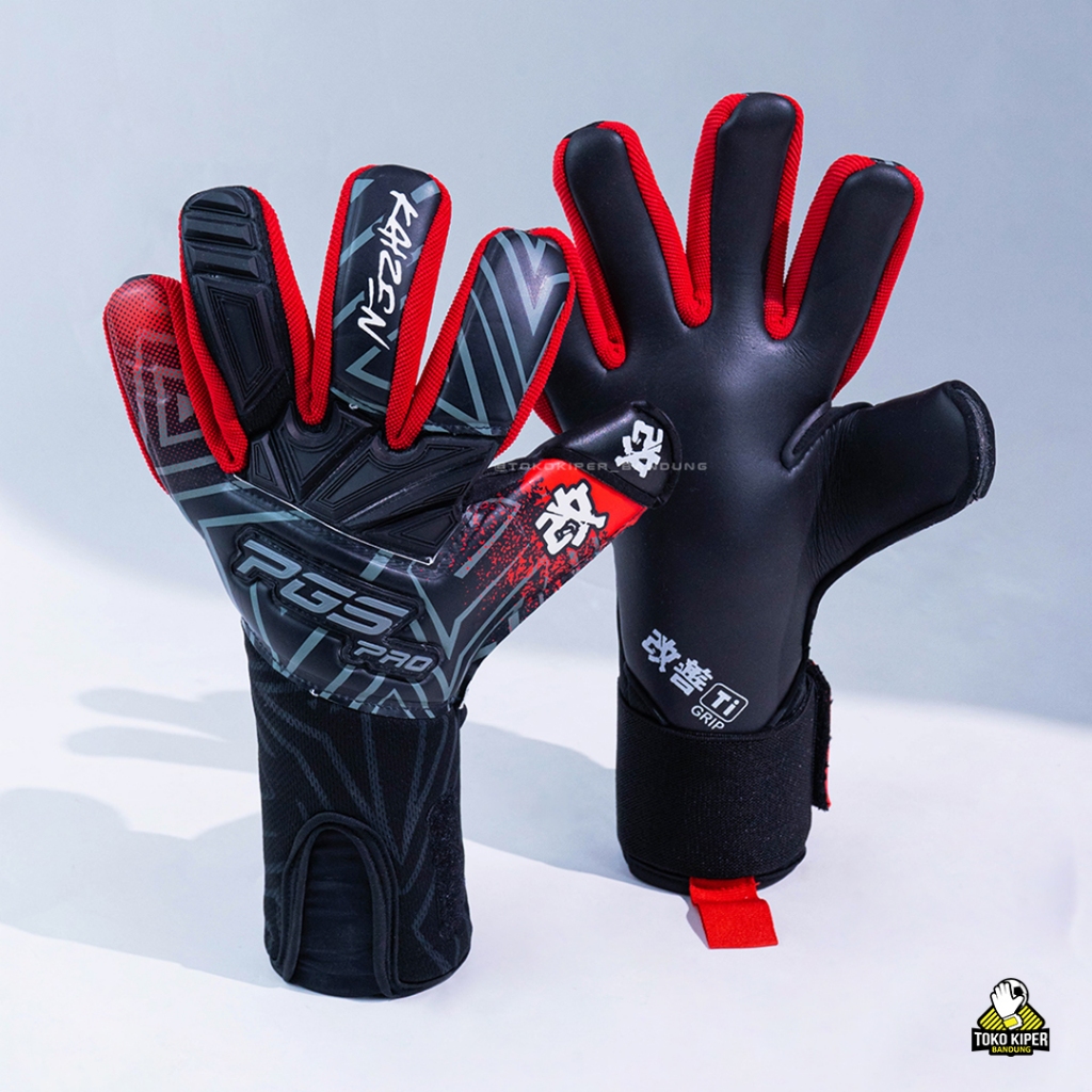 Sarung Tangan Kiper - PGS PRO KAIZEN EAGLE BLACK