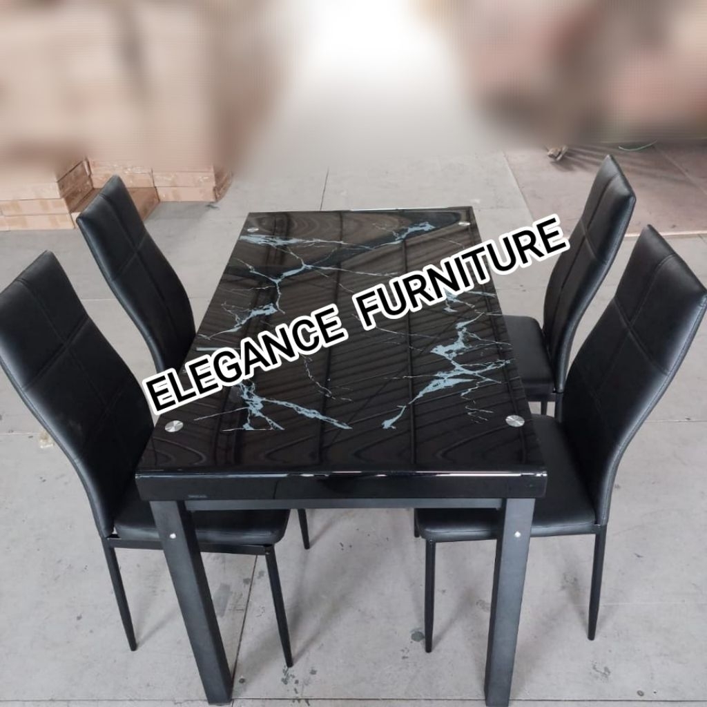 Meja Makan Kaca 6 Kursi 4 Kursi  PEKANBARU saja