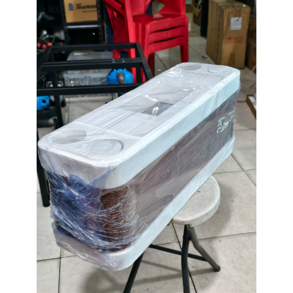 PHE 20PK Brazed Plate Heat Exchanger 60 Plate 2 Inch Forwon FHC095 60 4.5HQ Chiller Heat Exchanger I