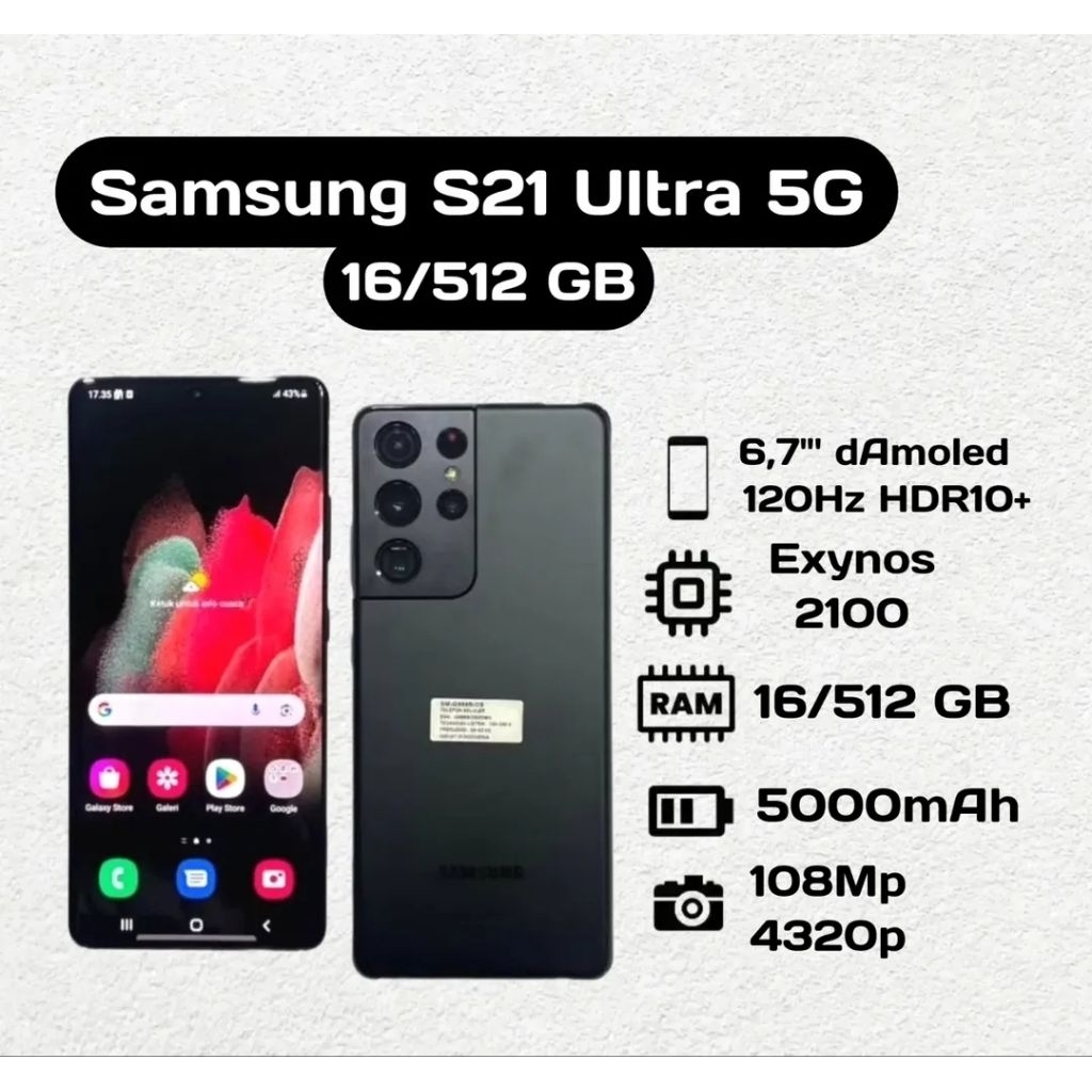 Samsung Galaxy S21 Ultra 12/512GB Second