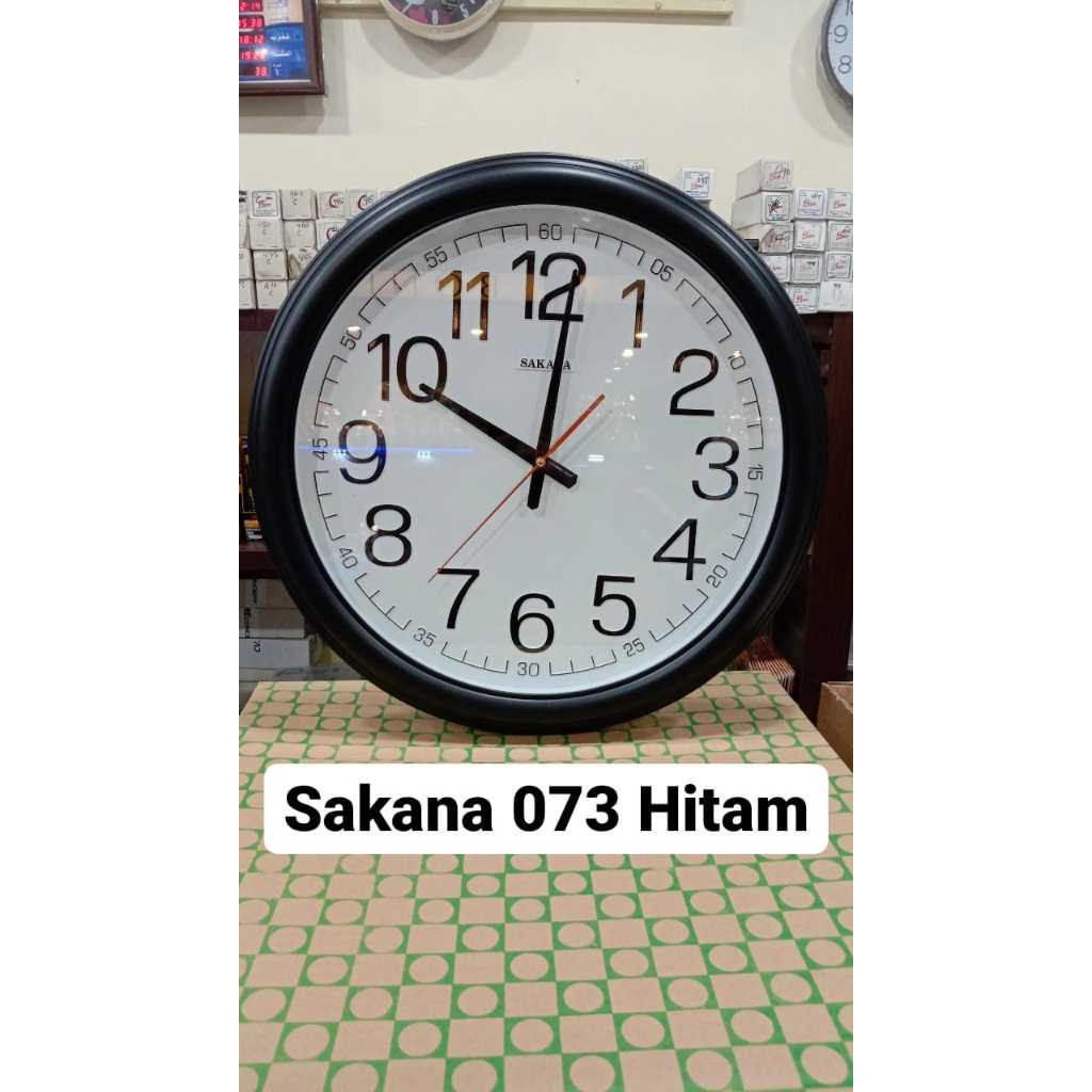 Jam dinding Sakana 073 Ukuran Besar