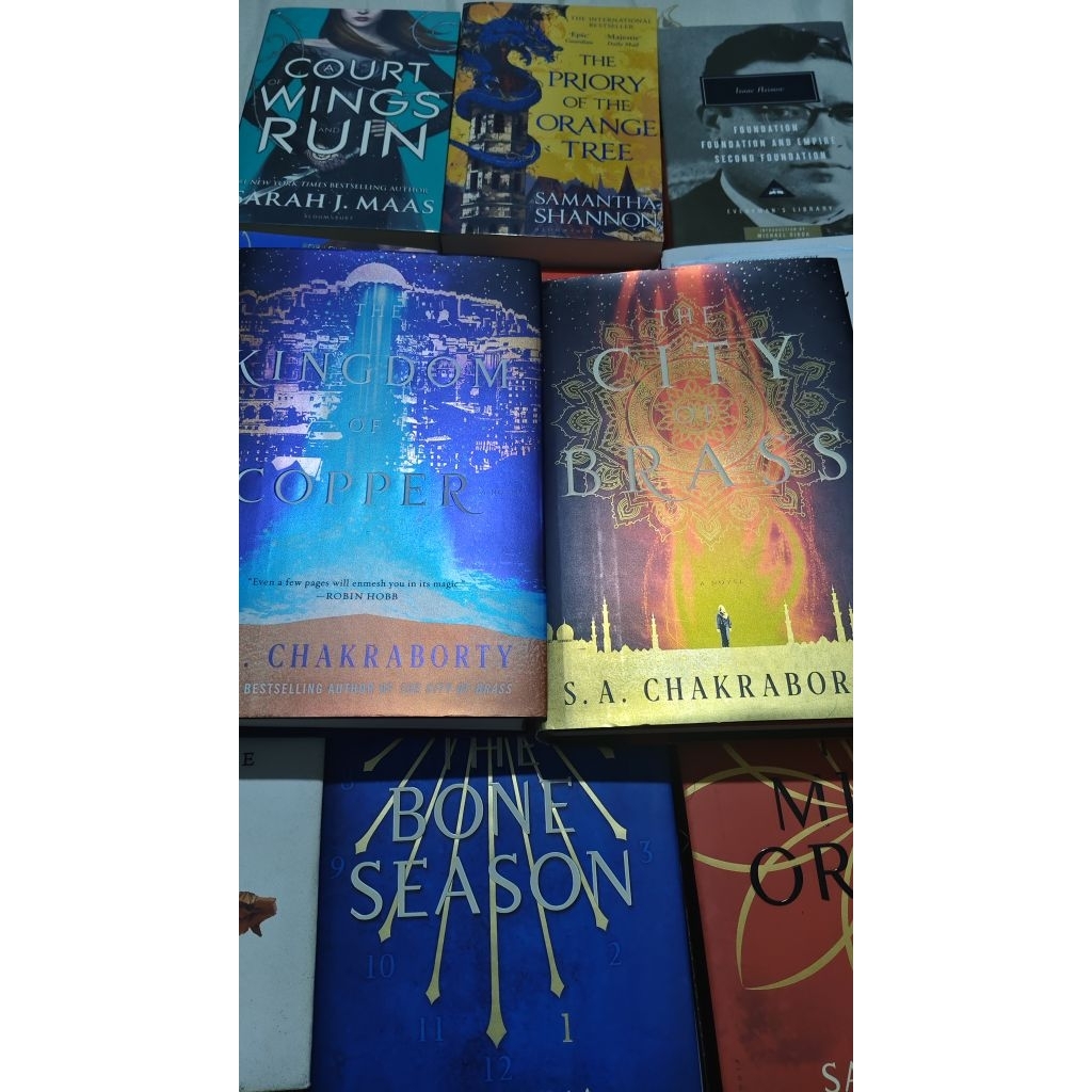 City of Brass & Kingdom of Copper - S. A Chakraborty Hardcover Novel English Import