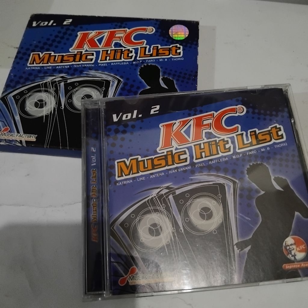 Kaset Cd KFC Lagu kompilasi