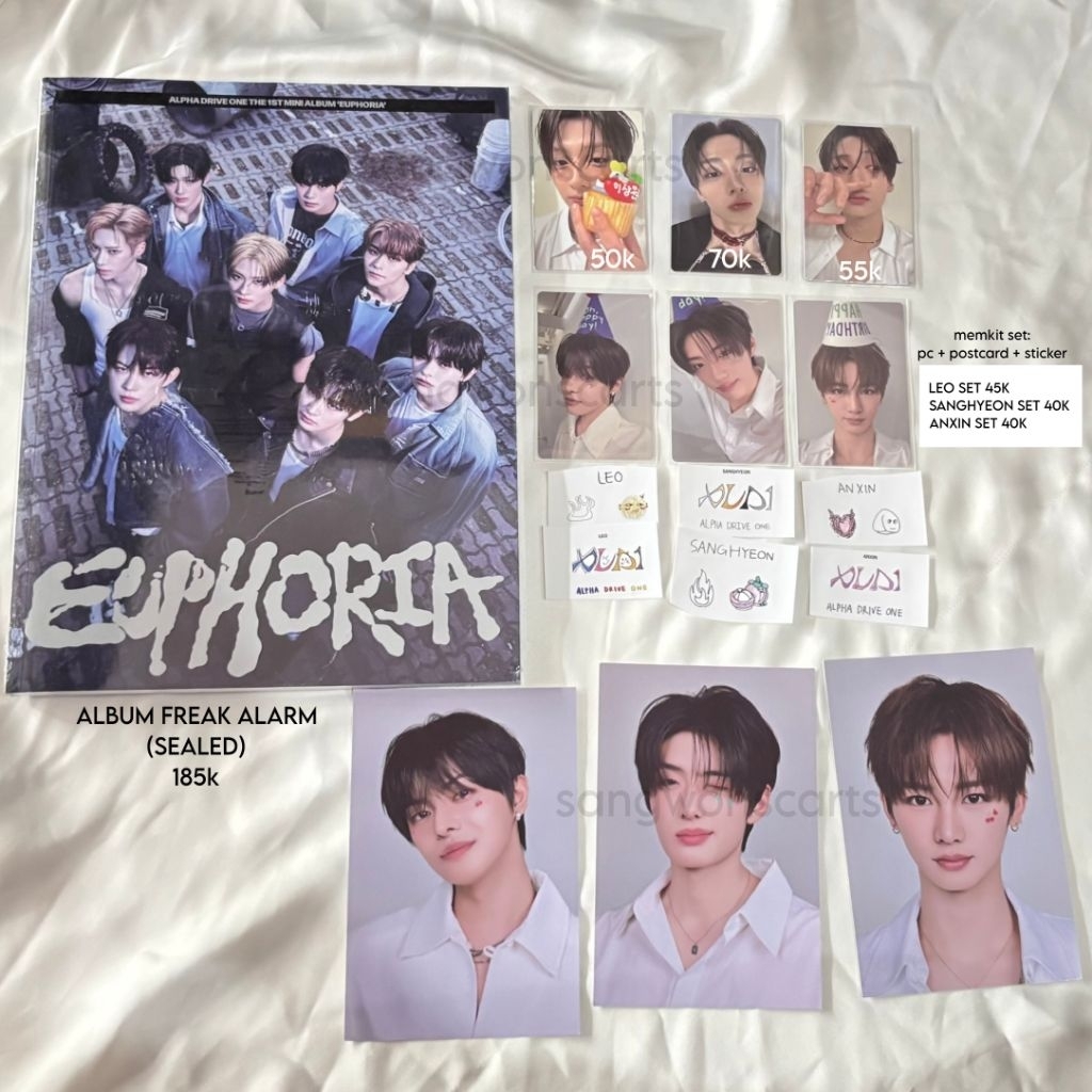 [READY] Photocard / PC Alpha Drive One ALD1 (boys planet after journey sangwon whiplash cake, memkit