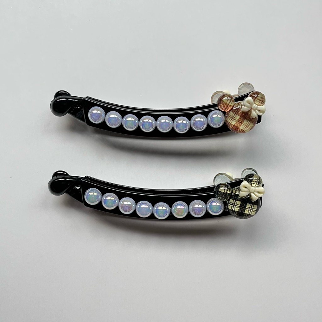 JEPIT RAMBUT PISANG MUTIARA MICKEY JEPIT RAMBUT PONYTAIL