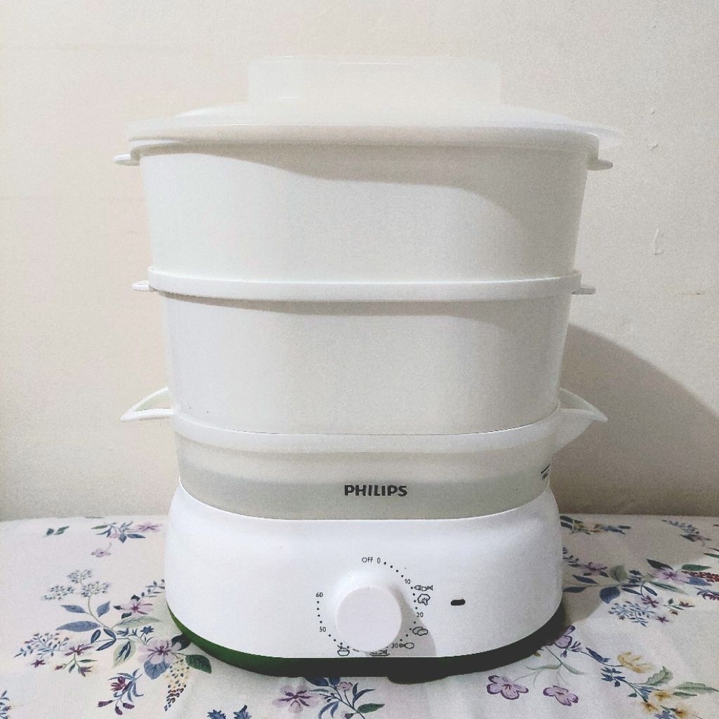 Philips Food Steamer HD9104 /  Kukusan Elektrik Philips HD9104