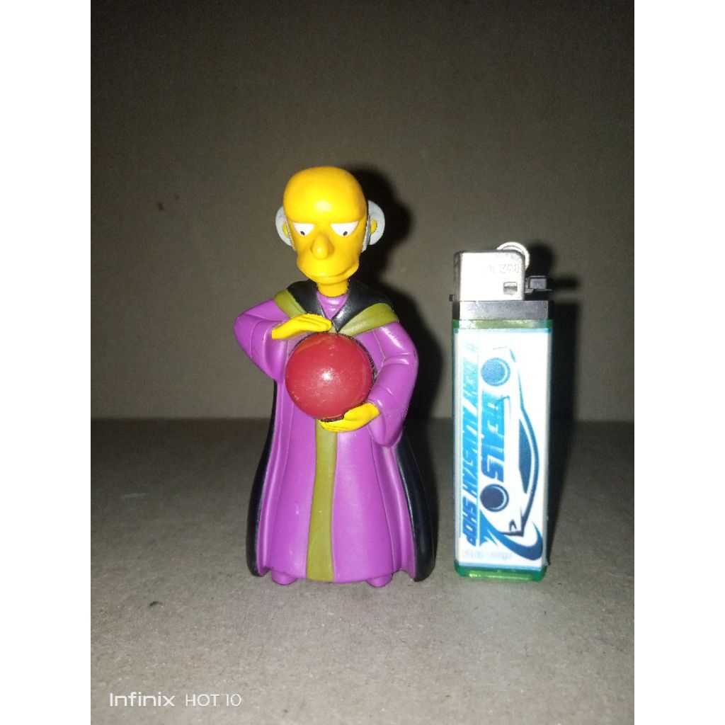 figure original burger king the simpsons truee of horror