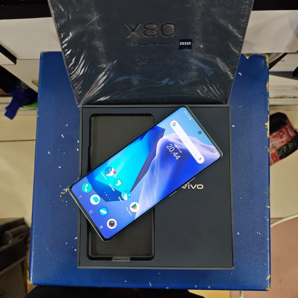 Vivo x80 ram 12/256 second fullset original mulus termurah