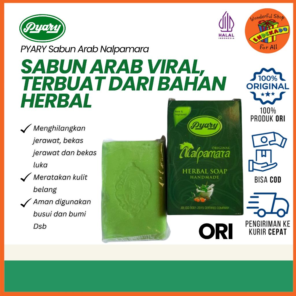 PYARY Sabun Pyary Sabun Arab 100%Original | Sabun Pyary Nalpamara