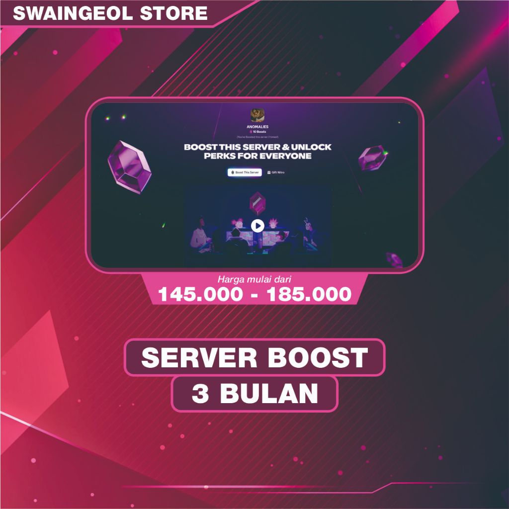 Jasa Boost Server Discord