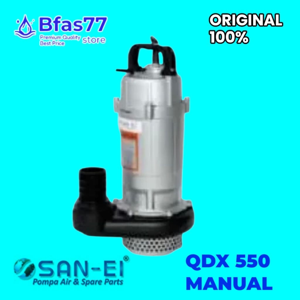 Pompa Celup Sanei QDX 550 Pompa Celup Air Bersih & Kotor - Debit Air Besar 2 Inchi