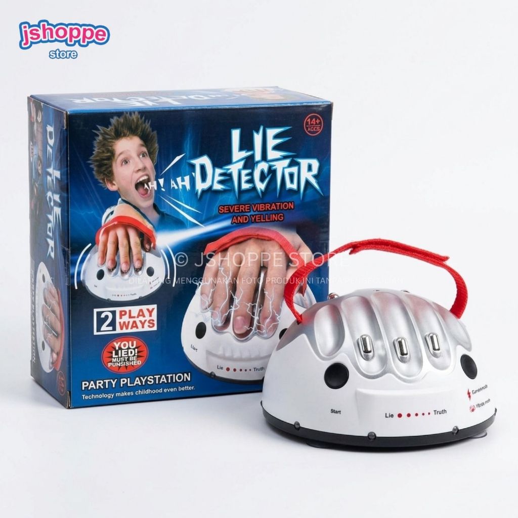 JSHOPPE Mainan pendeteksi kebohongan / lie detector game / mainan lie detector / prank game / prank 