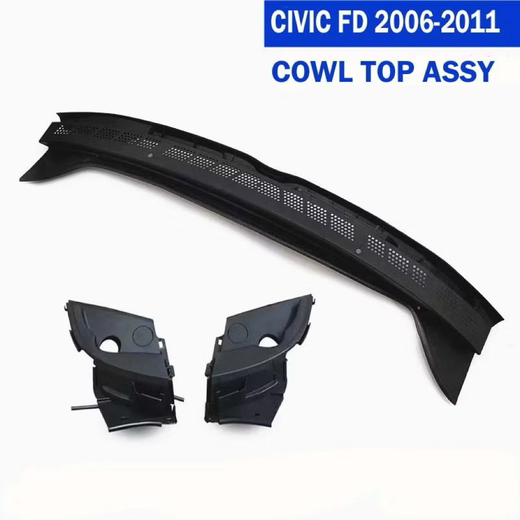 PANGGANGAN SATE COWL CIVIC FD KARET KACA DEPAN