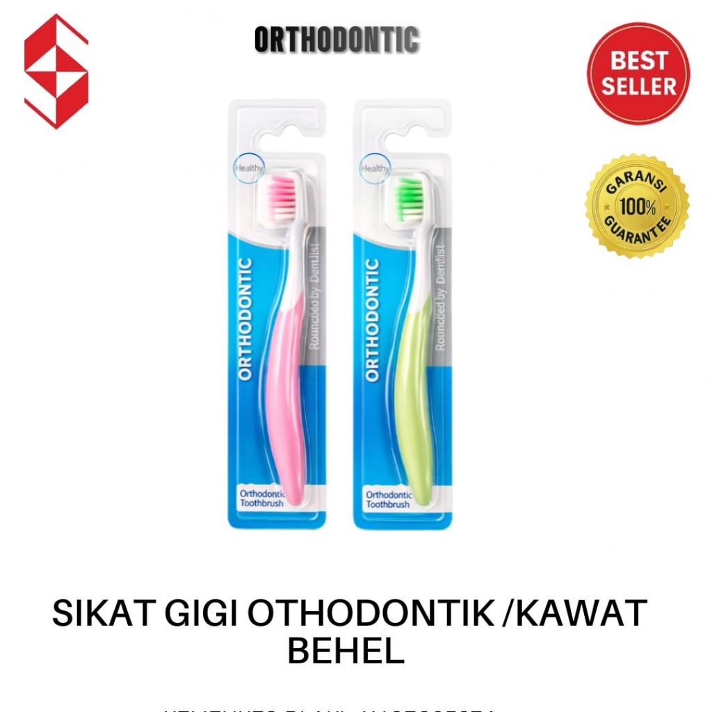 Sikat gigi orthodontik / kawat behel