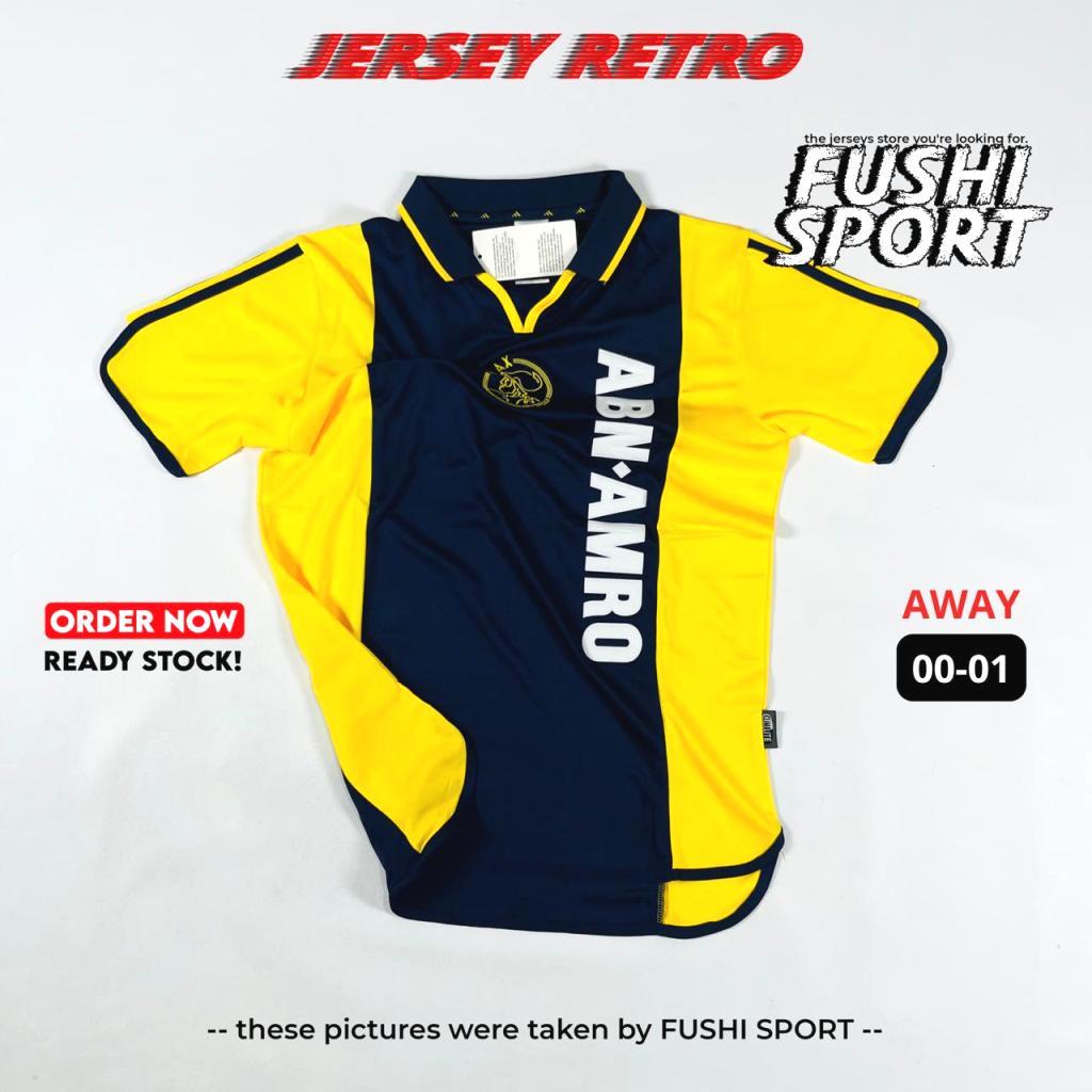 RETRO | Jersey Baju Bola Ajax Away 2000 2001
