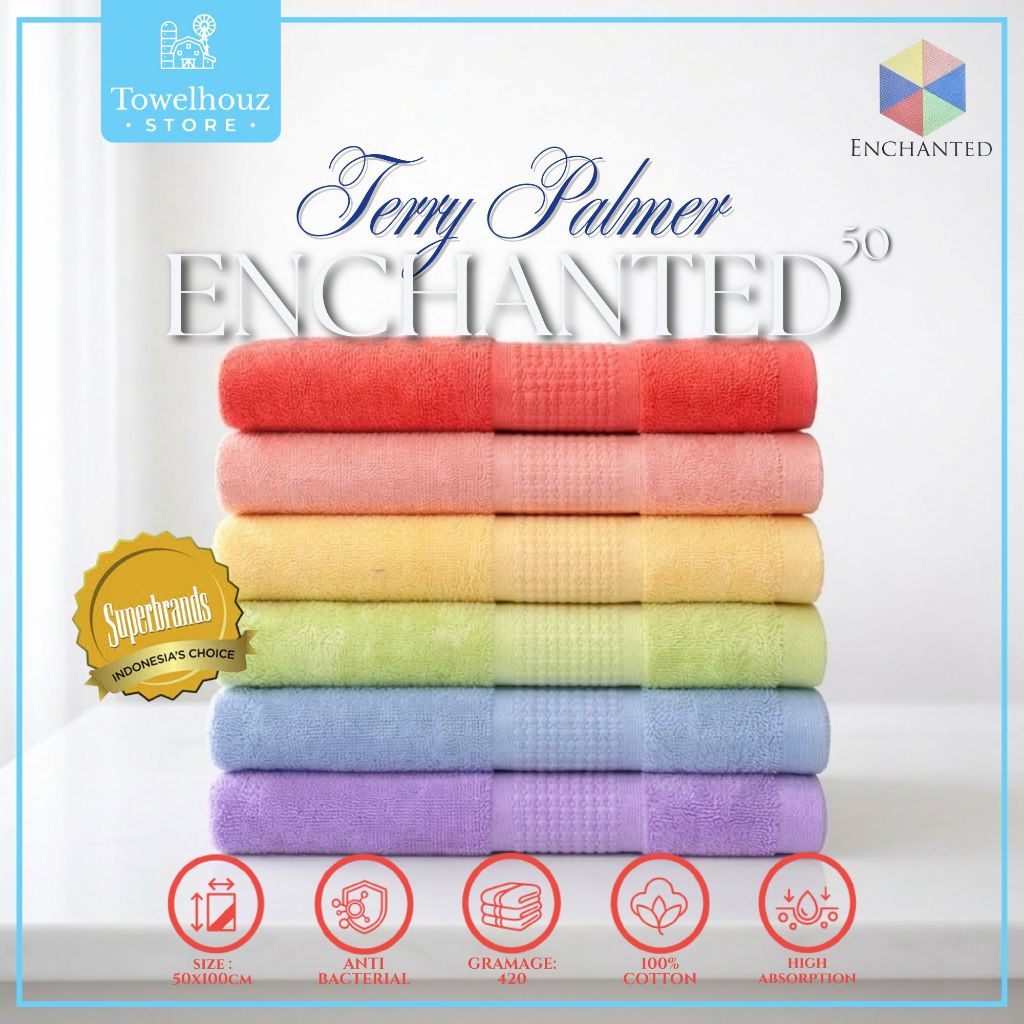 Handuk Travel Terry Palmer Concept Enchanted - 50x100