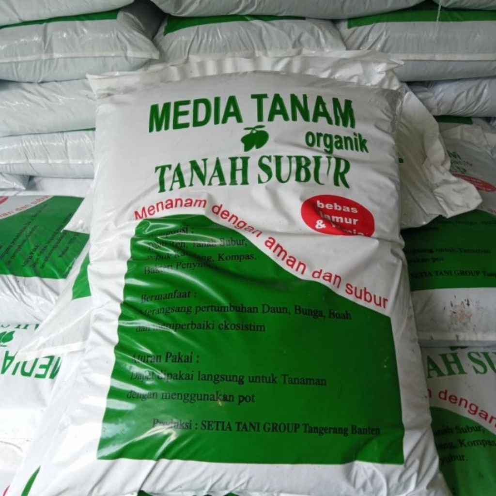 MEDIA TANAM TANAH SUBUR 1 BAL/Karung (-+ 12kg)