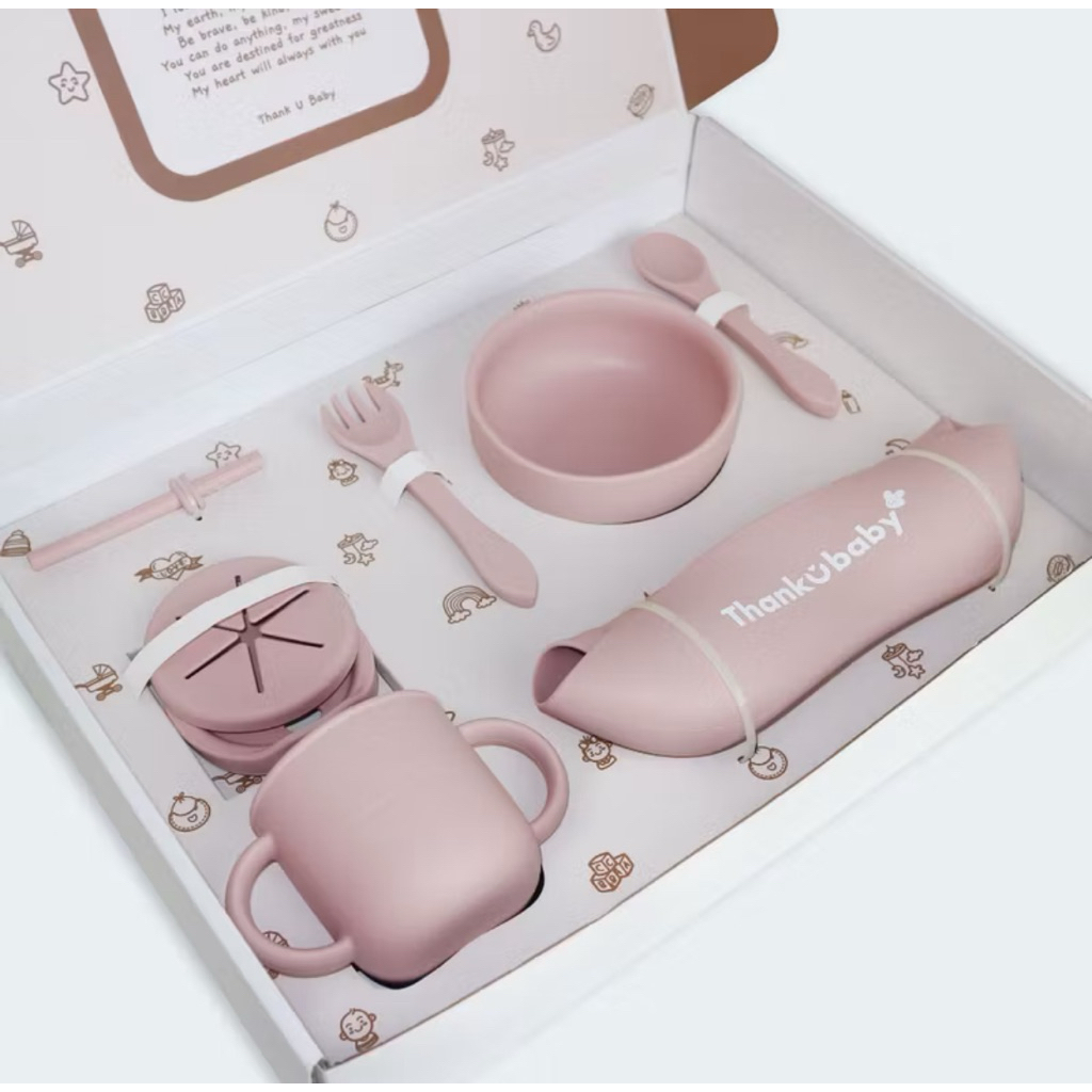 [NEW] MUNOBABY - SET ALAT MAKAN ANAK LENGKAP