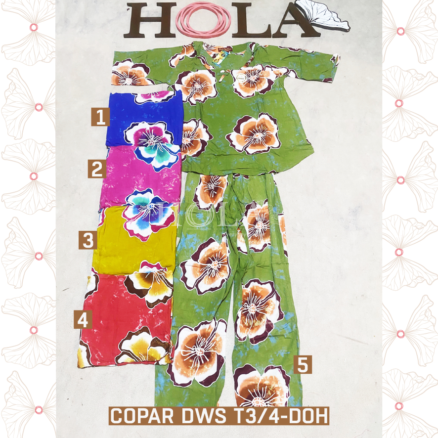 HOLA_FASH | CP DWS BATIK CAP PREMIUM, SETELAN CP COPAR DEWASA
