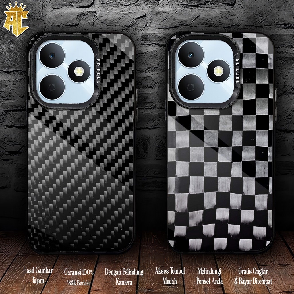Case REALME NOTE 80 Softcase Premium Matte Hard Case - Case So Cool IMD - Case Hologram Glosy Motif 