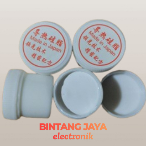 PASTA SILICON GREASE MADE IN JAPAN 40 GR PASTA PENDINGIN TRANSISTOR