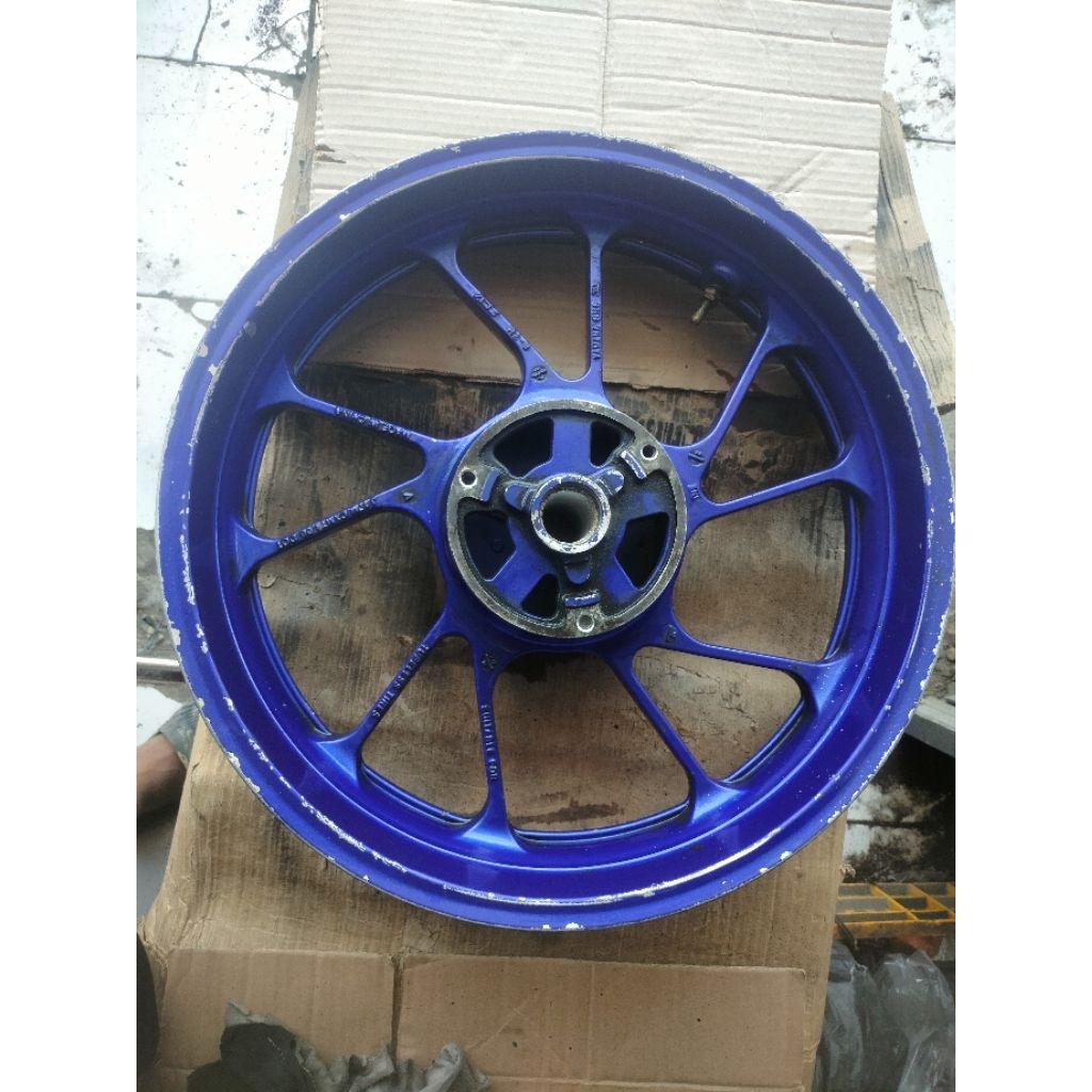 PELK/VELG BELAKANG YAMAHA R15 V3/R15M ORIGINAL COPOTAN MOTOR