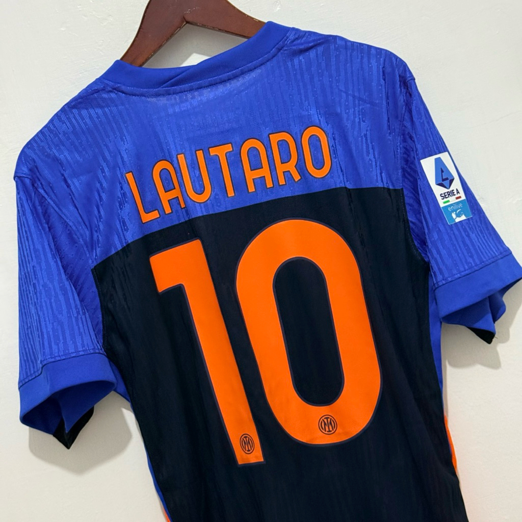 JERSEY INTER MILAN 4TH PLAYER ISUE 25/26 SHORTSLEEVE SERIE A VERSION - LAUTARO