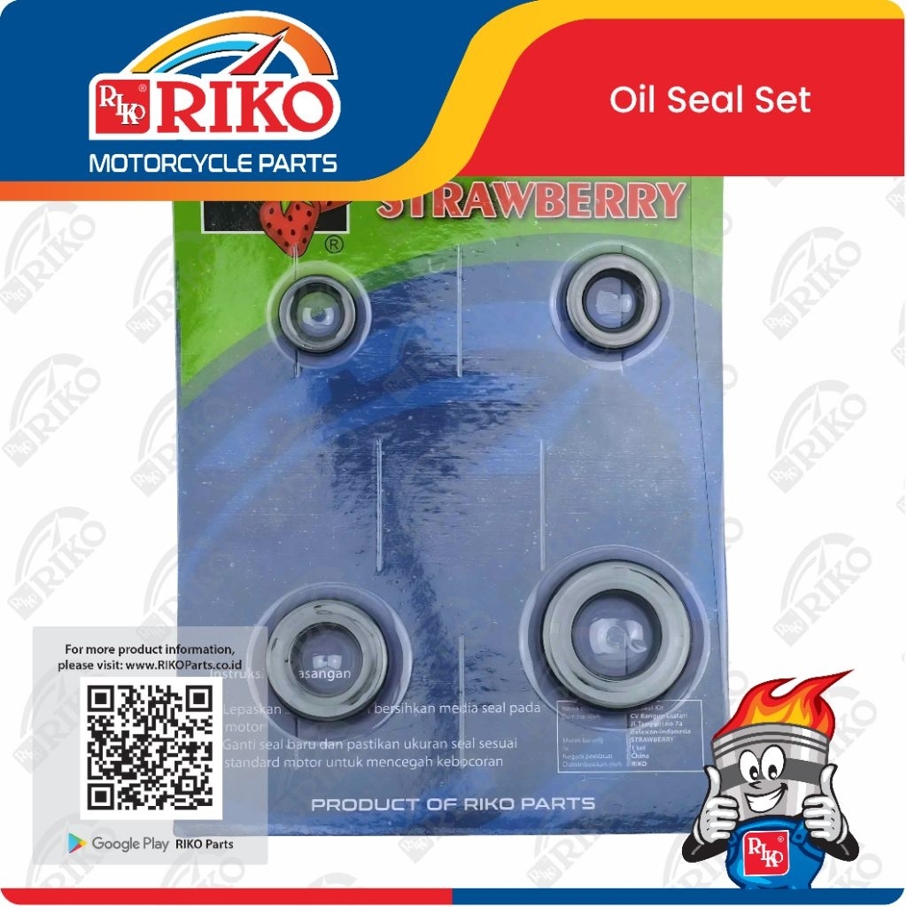 OIL SEAL SET,SEAL MESIN KOMPLIT MEGA PRO MONOSHOCK/CRF 150L