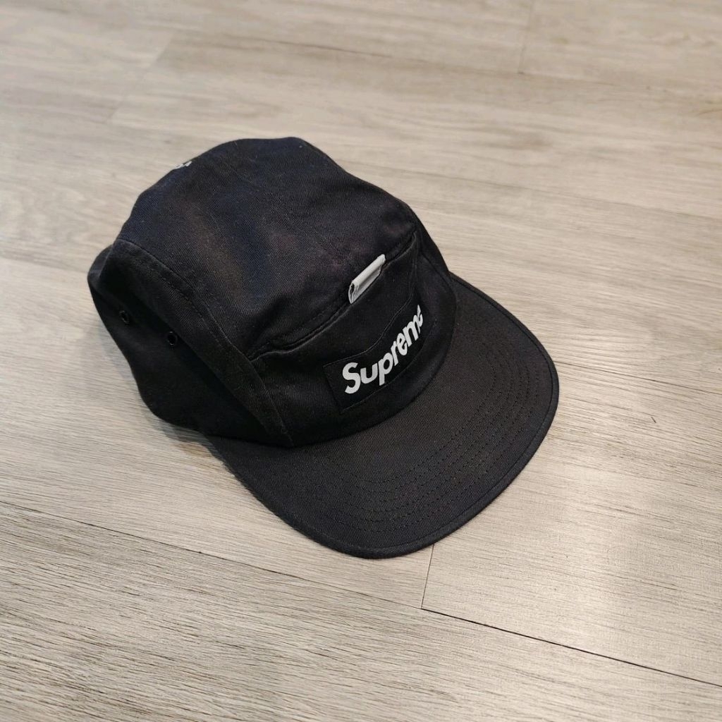 SUPREME Reflective Tab Pocket Camp Cap