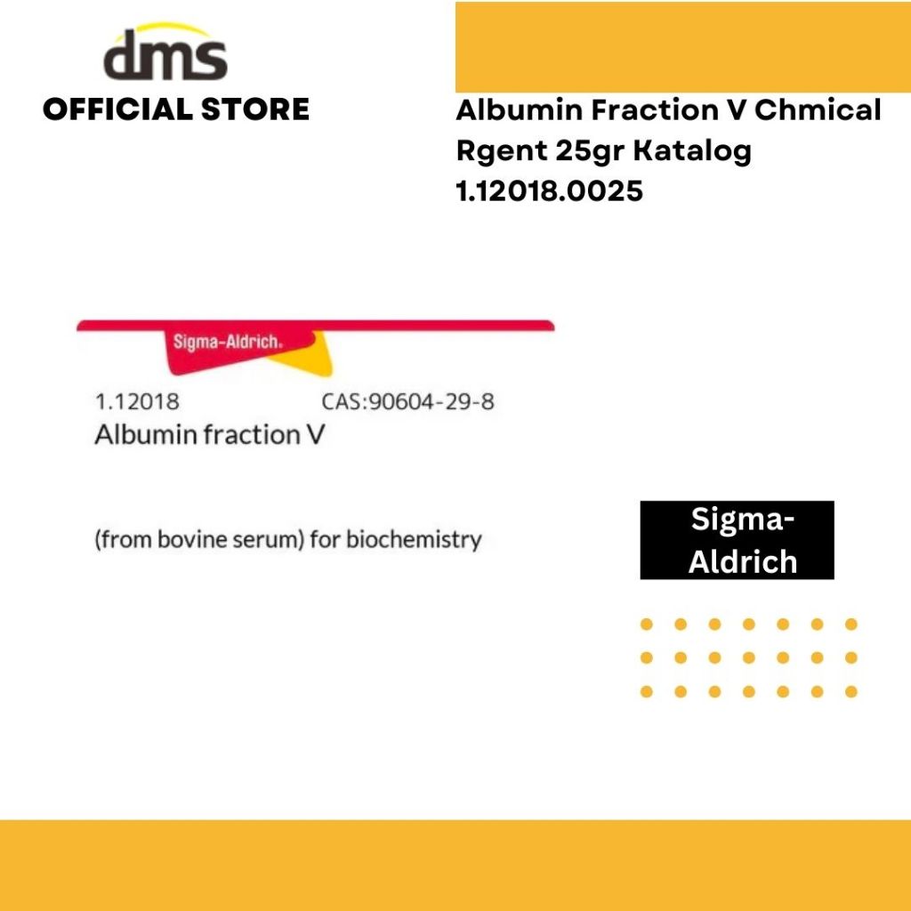 Albumin Fraction V Chmical Rgent 25gr Katalog 1.12018.0025