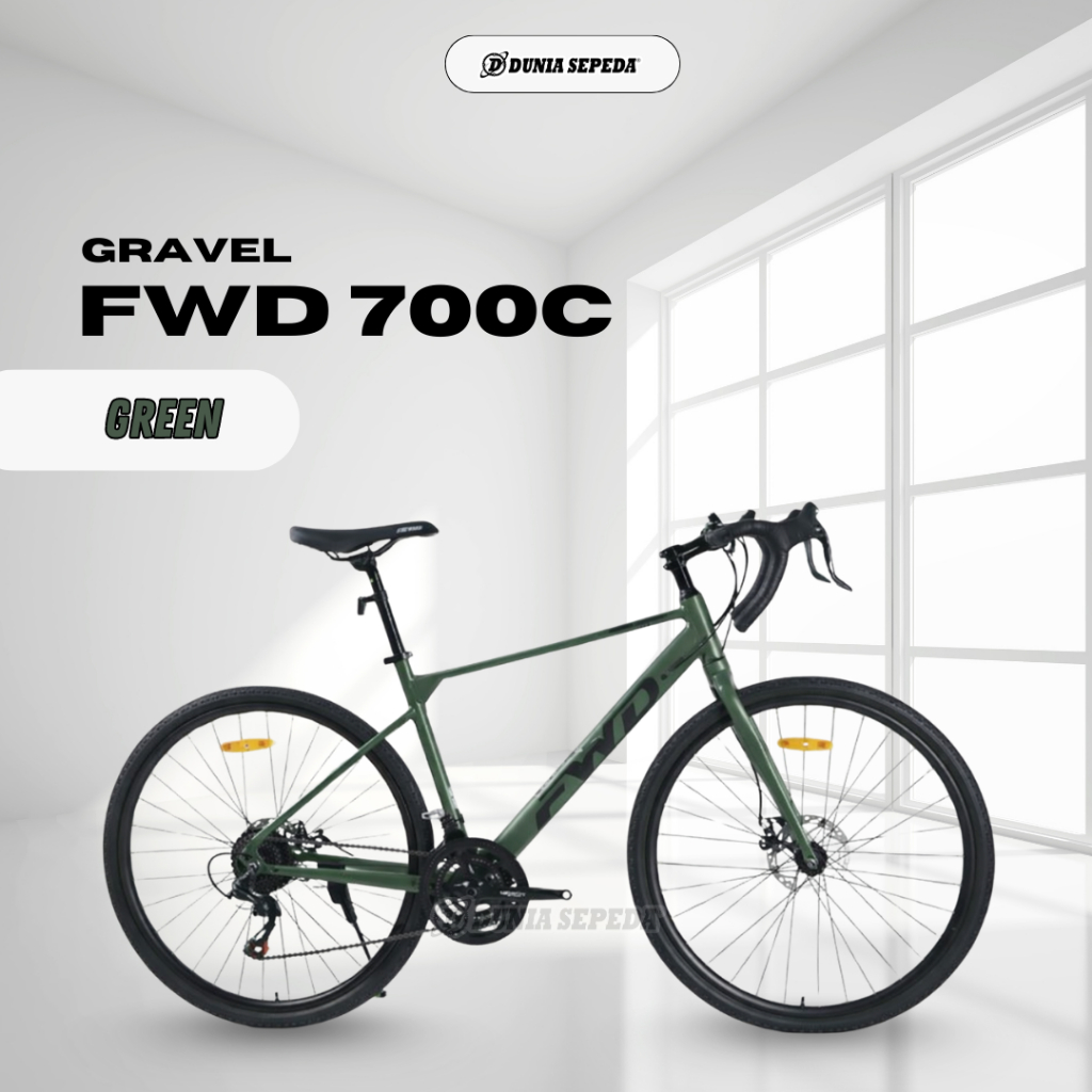 Sepeda Gravel Forward 700C 3x7 Speed - Sepeda Gravel Forward 700c