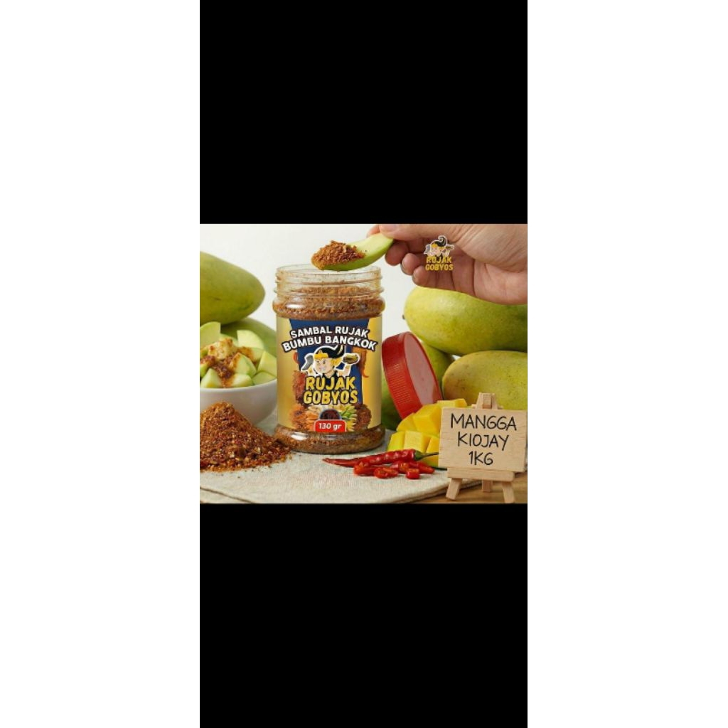 Rujak Mangga 1kg+1 Sambel Rujak Bangkok Khas Gobyos