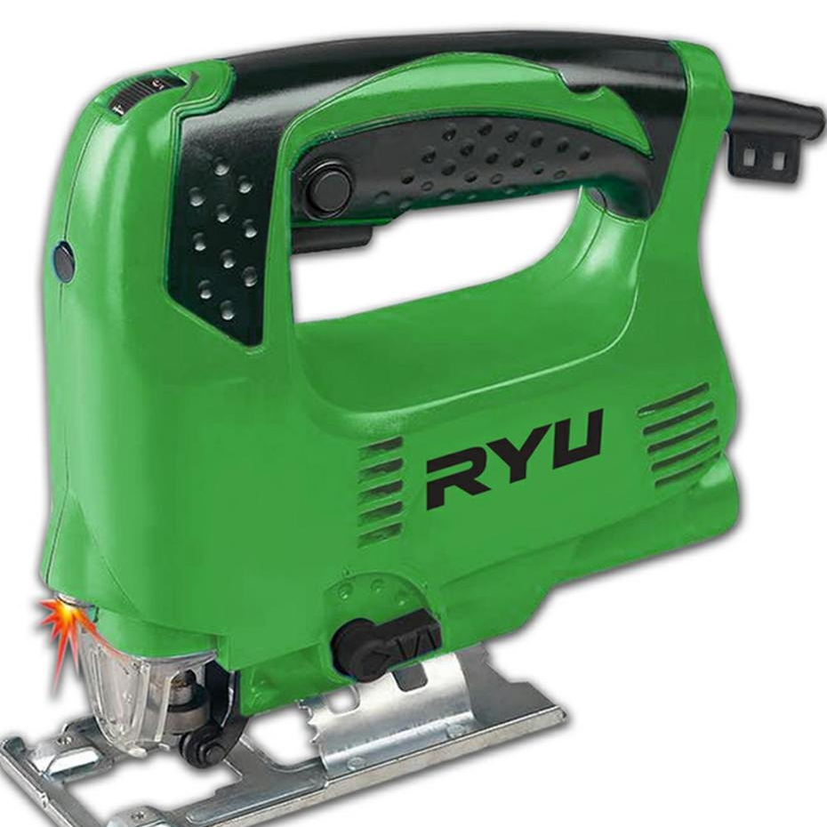 RYU RJS 65-1E Mesin Jigsaw Laser – Gergaji Potong Kayu Triplek Elektrik – Jig Saw Presisi Original H