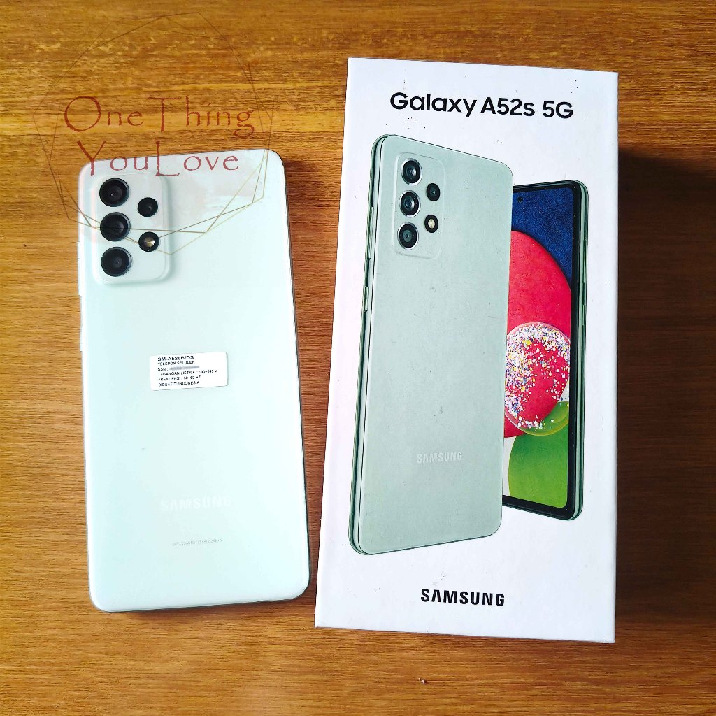 (HP Second) Samsung A52S 5G 8/128GB Awesome Mint - Good Condition