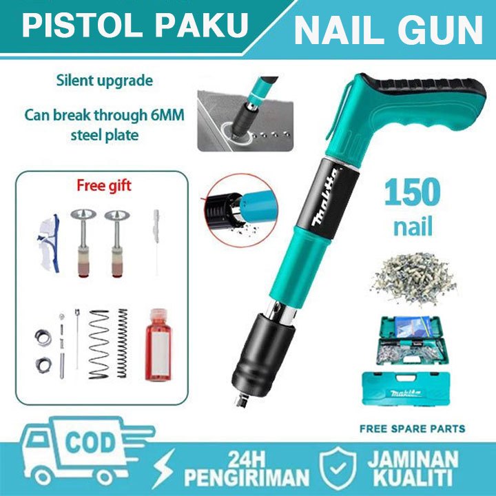Manual Nail Gun Concrete RivetSteel Rivet Gun Heavy Duty CeilingInstallation Tool