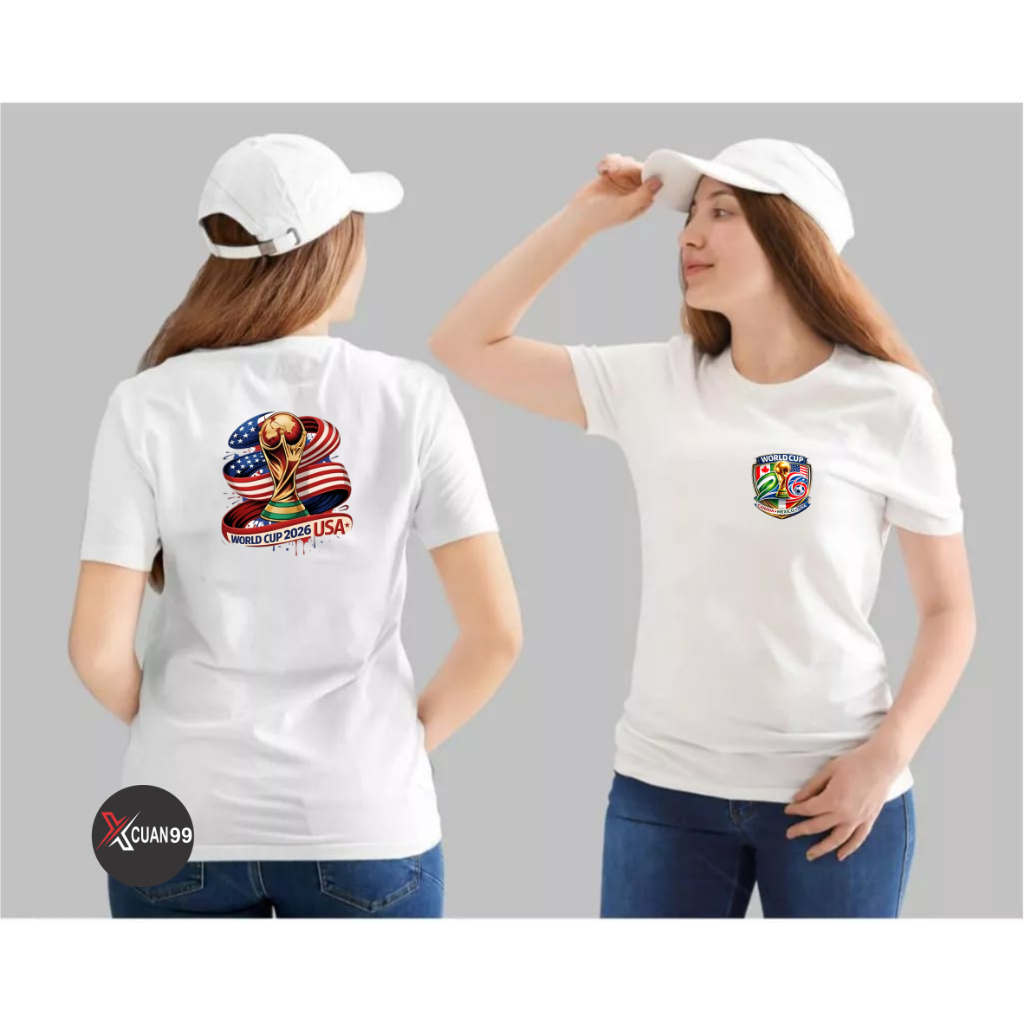 Kaos Piala Dunia 2026 AS UNISEX