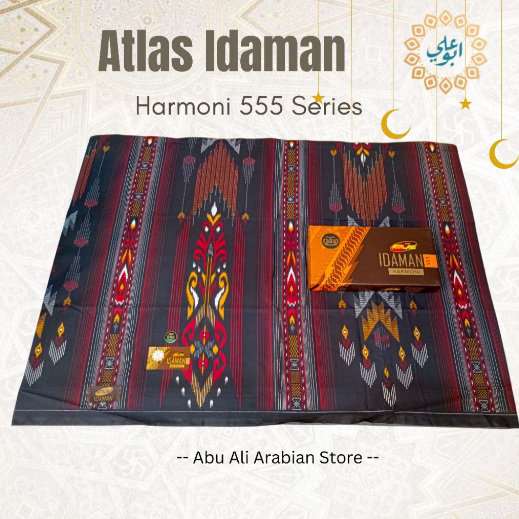 SARUNG ATLAS IDAMAN HARMONI 555