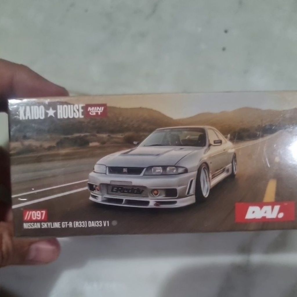 Kaido House Mini GT: Nissan Skyline GT-R (R33) DAI33 V1