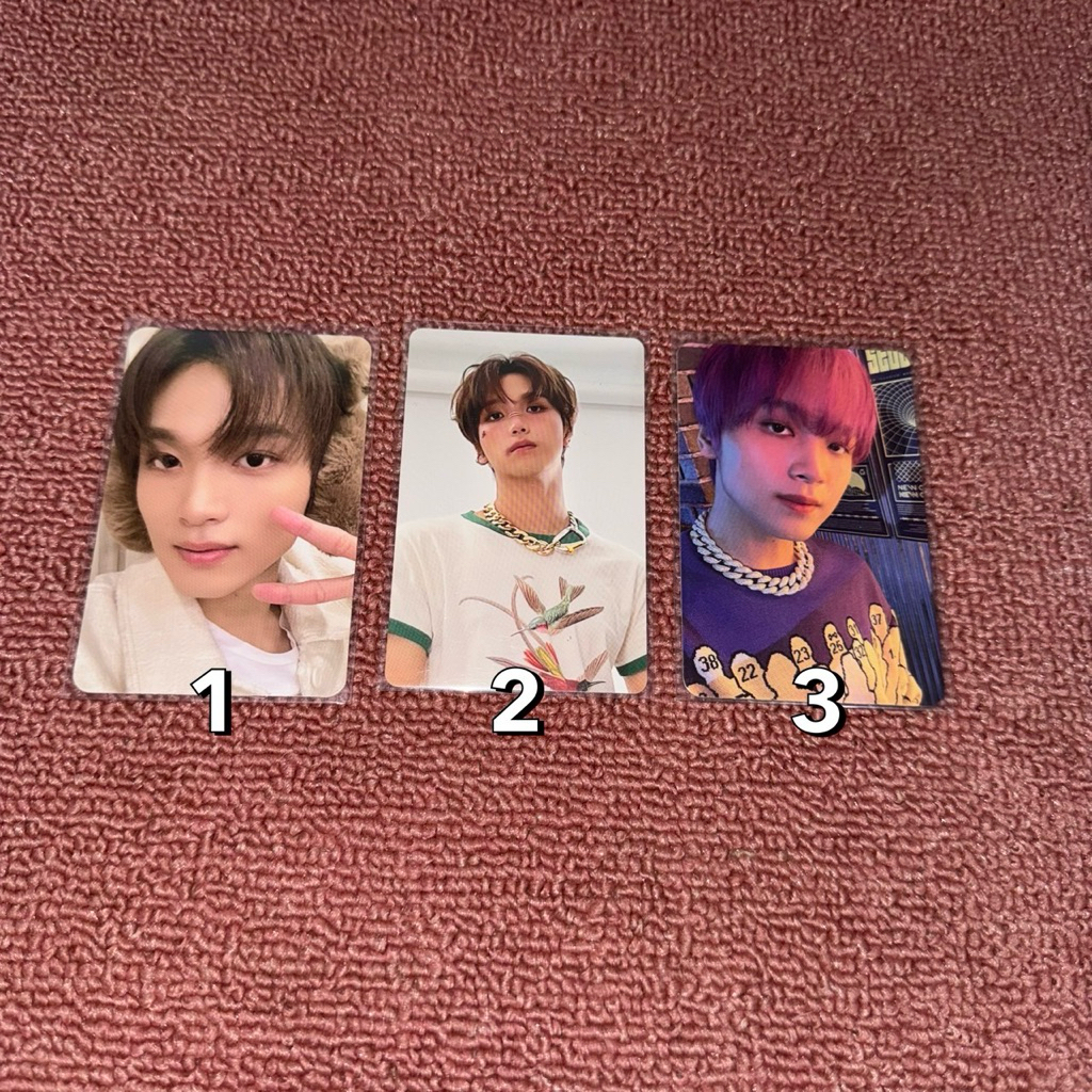 [OFFICIAL] PC HAECHAN NCT 127 NCT DREAM 2 BADDIES TC SG25 PINK CHRISTMAS