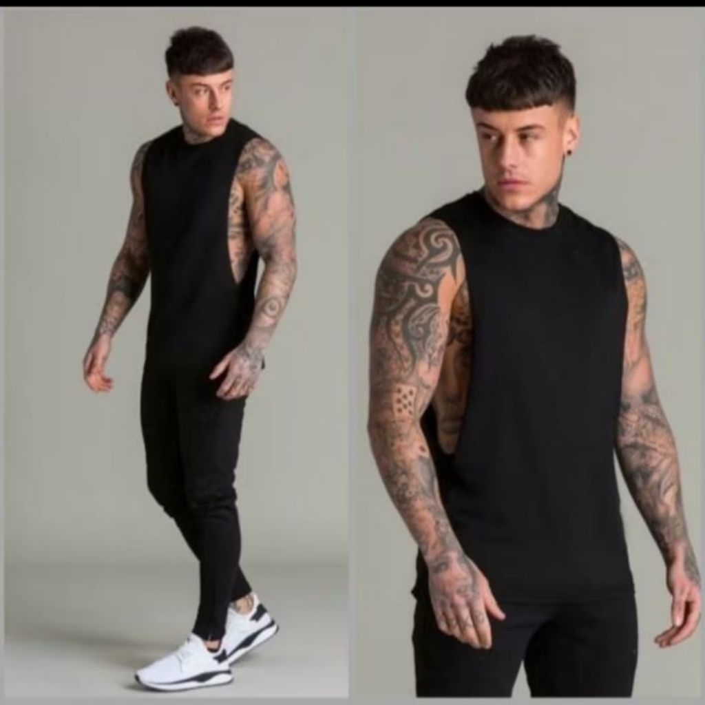 singlet pria polos low cut / LOW CUT polos